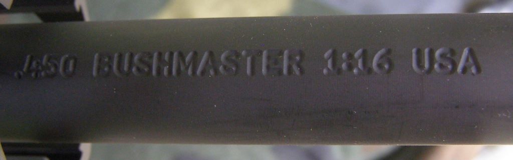 450 Bushmaster With Non-Reciprocating Side Charging Upper image 1