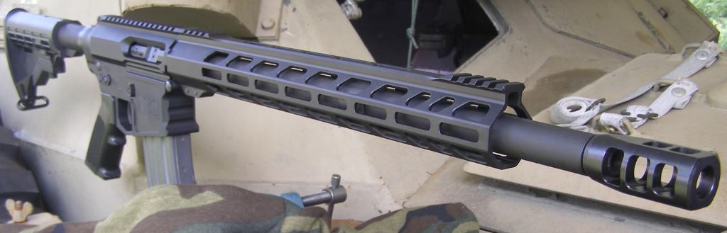 50 Beowulf 16 inch Non-Reciprocating Side Charging Rifle image 7
