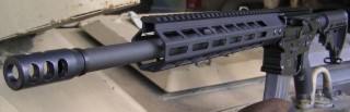 450 Bushmaster With Non-Reciprocating Side Charging Upper