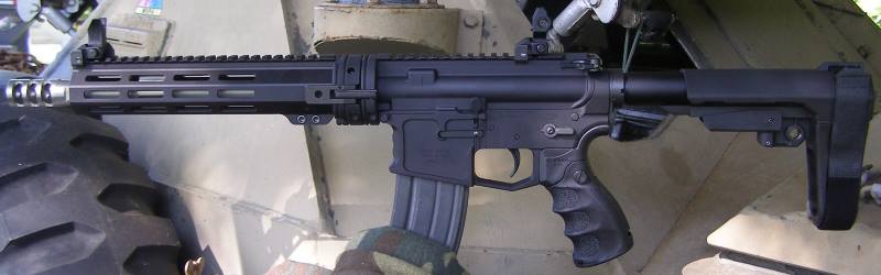 6.8SPC II Braced Pistol With Cry Havok Takedown, GAU-5A image 3