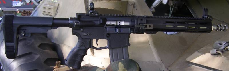 6.8SPC II Braced Pistol With Cry Havok Takedown, GAU-5A image 10