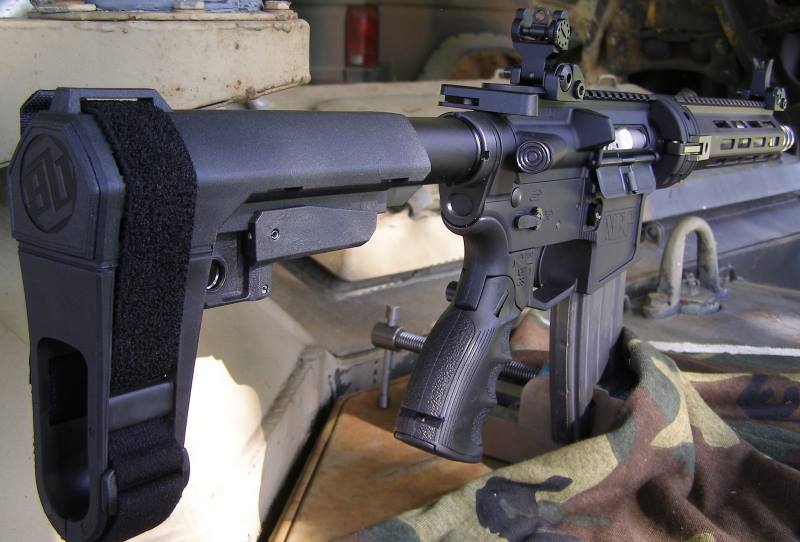 6.8SPC II Braced Pistol With Cry Havok Takedown, GAU-5A image 12