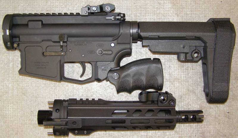 5.56 Cry Havok Takedown with AGF-43S Folding Pistol Grip Image 9