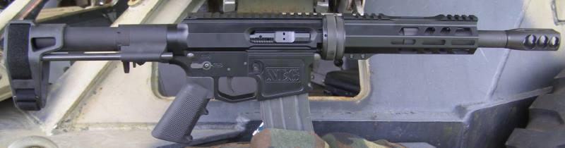 PDW braces LEO takedown pistol with side charging upper receiverimage 9