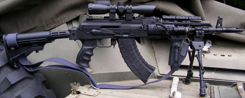 Tactical Romanian AK47 with Customized Barrel Assembly #2